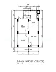 Blk 130 MARSILING RISE (Woodlands), HDB 3 Rooms #576528271